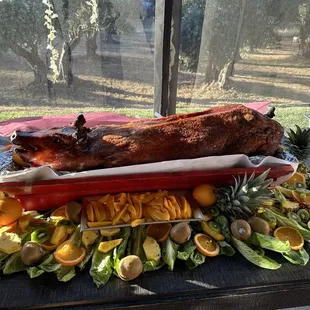 Roasted Whole Pig