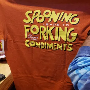 one of their funny shirts