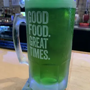 Great times green beer