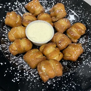 A twist on pretzel bites