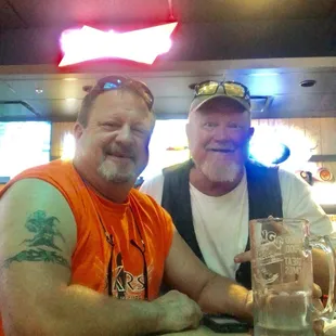 My brother and I do in the Bavarian pretzel bites and Caribbean jerk dry rub wings check 1-2