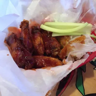Blazin' Asian wings