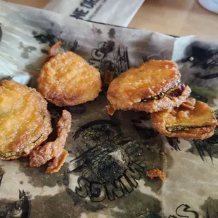 Fried pickles