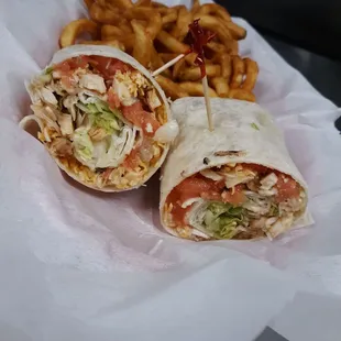 Grilled Chicken Wrap...delicious!!