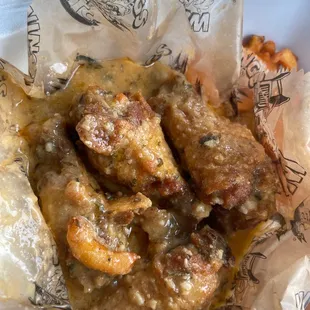 Garlicky park traditional 7 Wing Basket