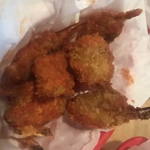 Buffalo Jumbo Shrimp Dinner