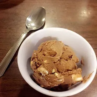 Desert came free with our meal