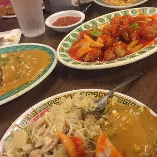 Our family dinner was delicious!