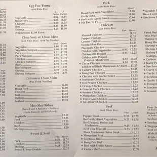 Menu 2024