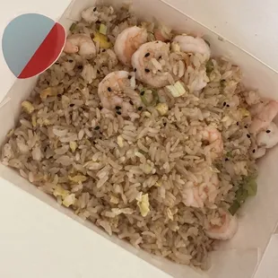 Shrimp fried rice