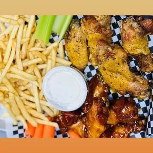 lemon pepper and honey bbq