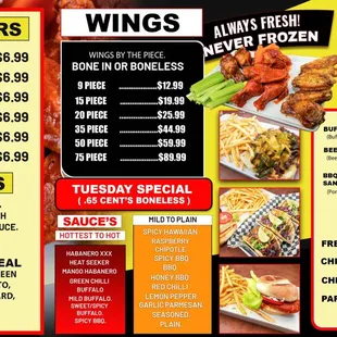 Updated December 15-2022 New Menu