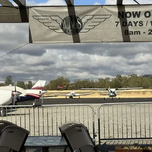 Inside view of airport