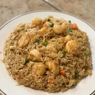 Shrimp fried rice