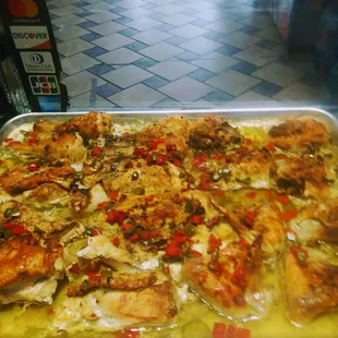 Baked chicken thighs