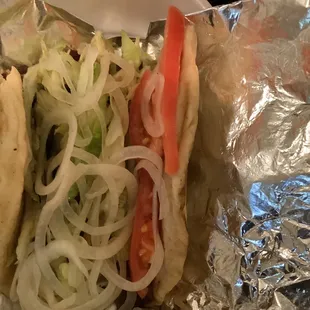 This is a Gyro I received on November 20th 2020 and it has HAIR IN IT!