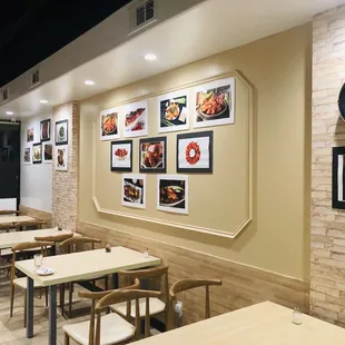 the interior of a restaurant