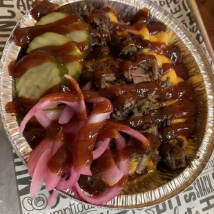 Brisket Mac and cheese. So giiid.