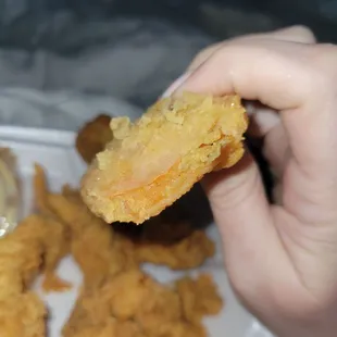 Just a fried red tomato. Disappointing