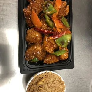 General Tso's chicken