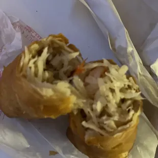 Shrimp egg rolls