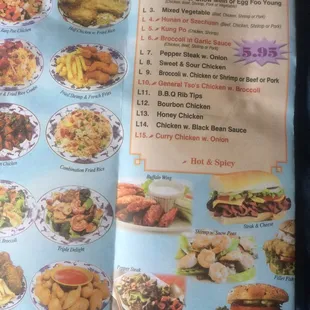 ramen and noodles, menu