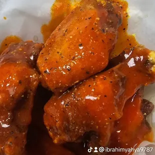 a closeup of a plate of food