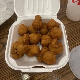 Fried mushrooms