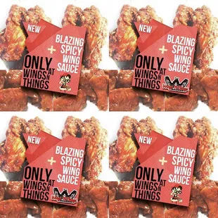 New blazing wing!!! Warning very spicy!