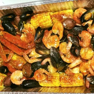 oysters and mussels, food