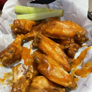 Gold fever wings