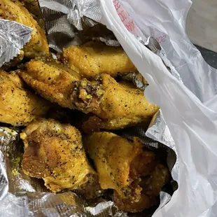 Lemon Pepper (dry) wings
