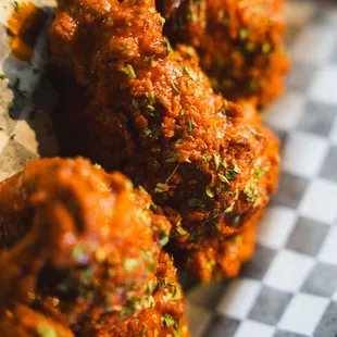 Nashville hot battered jumbo wings