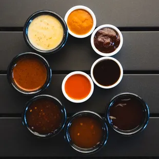 Range of exceptional sauces