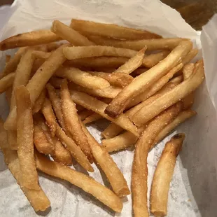 Super salty French Fries.