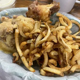 Garlic Parmesan wings