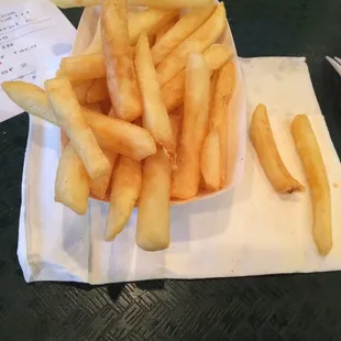This is what an order of $3.49 fries entails....