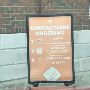 Contactless ordering!