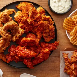bbq chicken, poultry, chicken wings and fried chicken, chicken, chicken wings, fried chicken, food, fried chicken wings, bbq wings