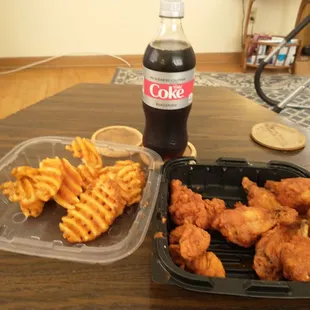 food, waffles