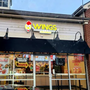 Outside of Wings Over Columbus.