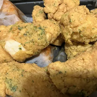 Garlic Parmesan boneless wings