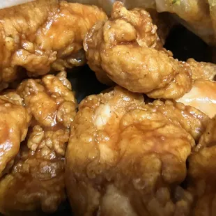 Honey barbecue boneless wings