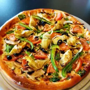 Vegetarian Hand Tossed pizza