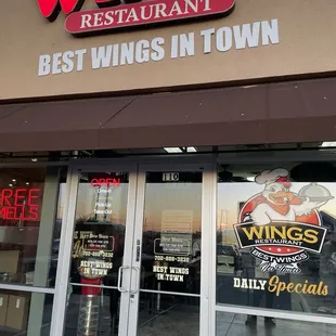 Outside decor not to fancy but it's okay