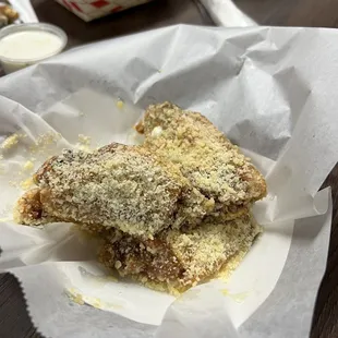 Garlic Parmesan wings