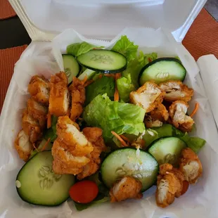 Lemon Pepper Chicken Salad