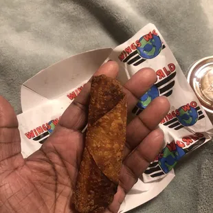 Burnt logs.. aka chicken rolls!