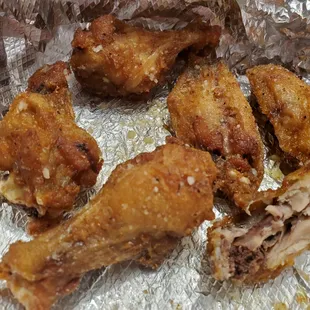 bbq wings, fried chicken wings, chicken wings, food, poultry, chicken wings and fried chicken, fried chicken, chicken, bbq chicken
