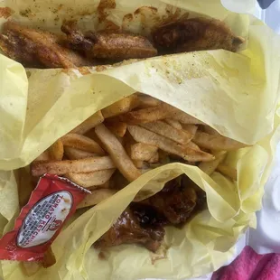 To go spicy lemon pepper &amp; teriyaki